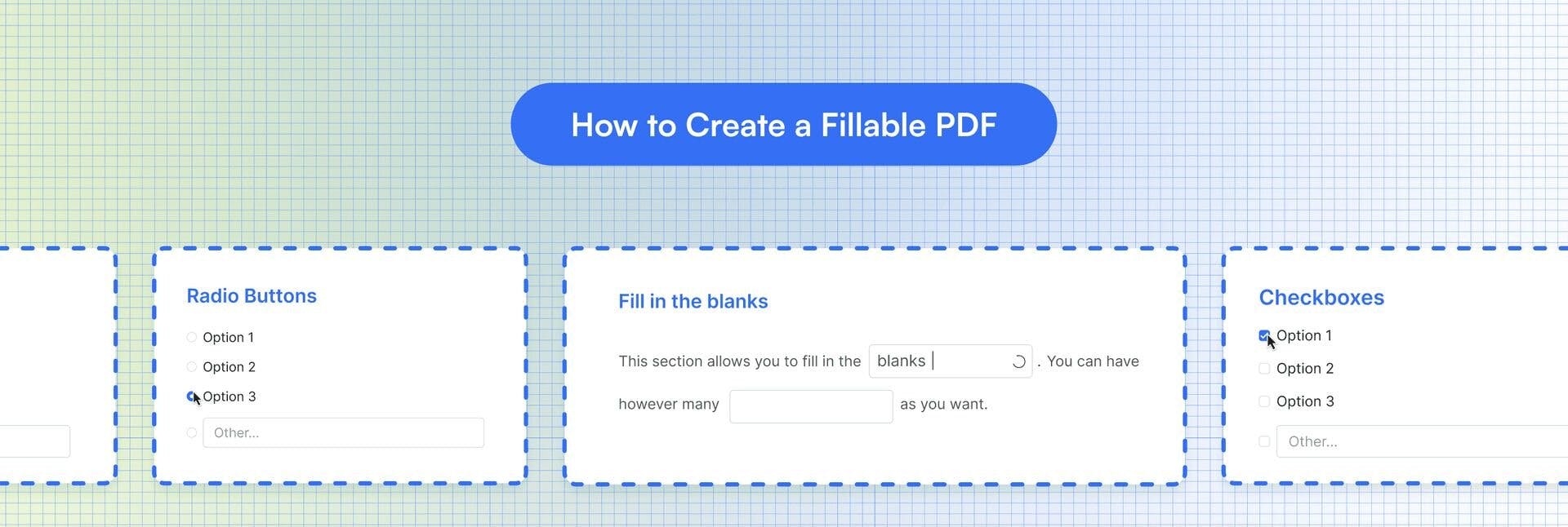 How to create a fillable PDF form for free